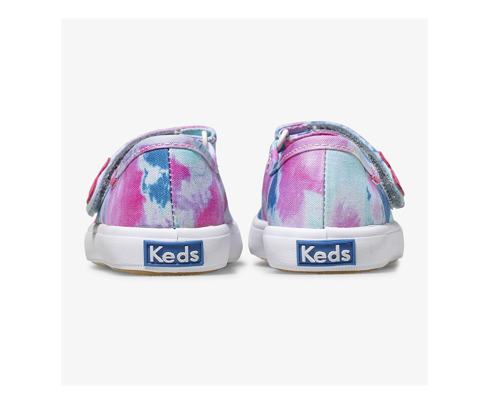 Kids Keds Slip Ons - Harper - White/Pink - 2356-CWYEL